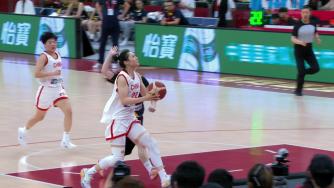 热身赛-张子宇成年国家队首秀18+7 中国女篮46分大胜波黑